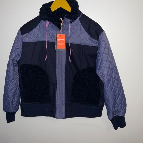 Bass Outdoor Multi‑Fabric Utility Bomber Jacket – Women’s Small, New with Tags - Picture 10 of 11